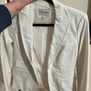 Banana Republic Women's Cream Blazer